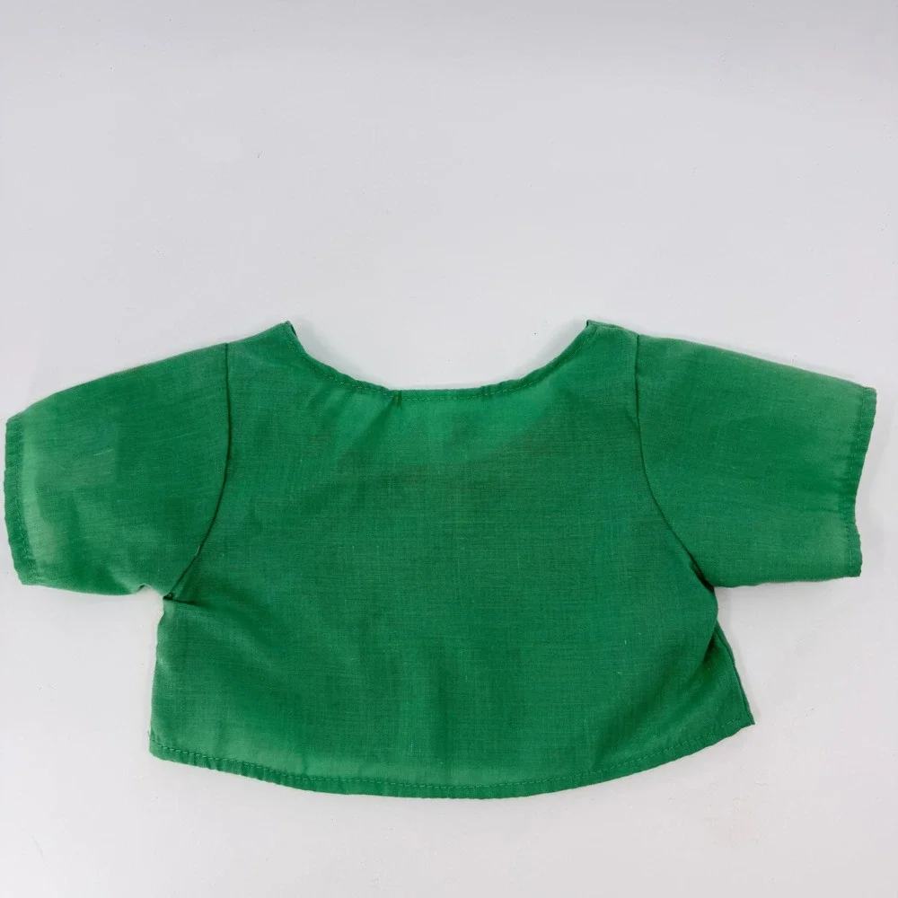 Build‎ A Bear Hospital Scrubs Green 4-Piece Set Mask Cap Pants Top